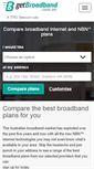 Mobile Screenshot of getbroadband.com.au